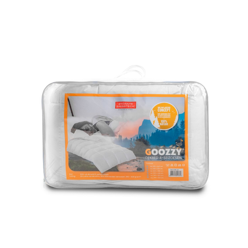 Zydante Swisstech® 100% Donzen 4-Seizoenen Dekbed main product photo