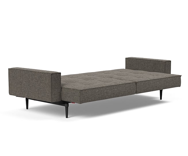 3-zits Slaapbank ‘Innovation Splitback’ met gestoffeerde armleuningen