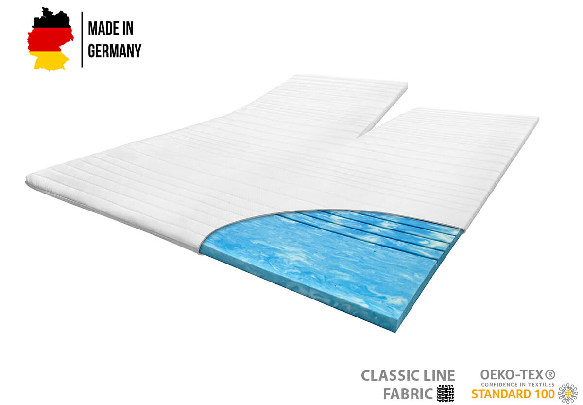 7 Zone Gel Koldskum Split Topmadras Classic main product photo