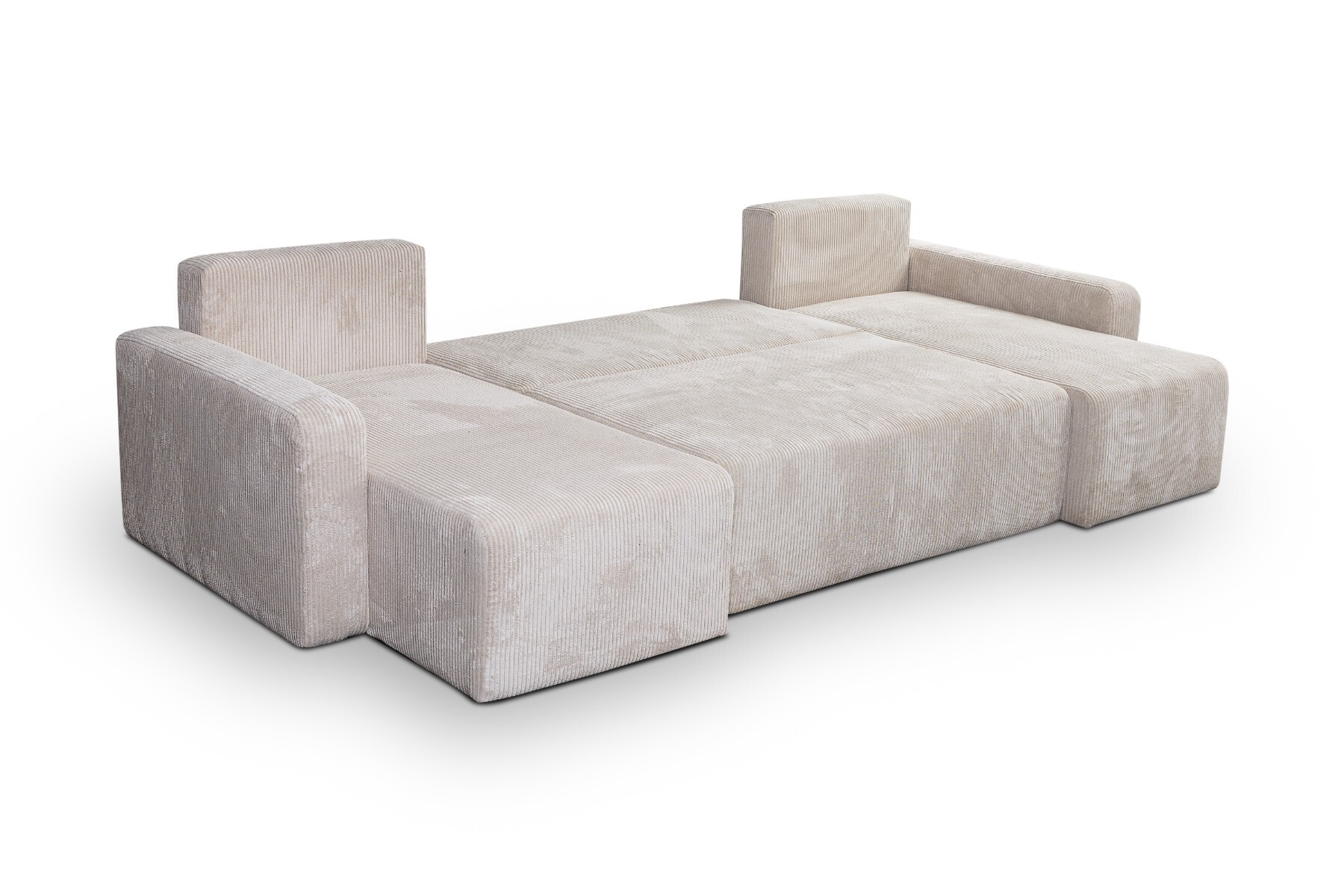 Boxspring Xpert - Sevilla - U - slaapbank met opbergruimte