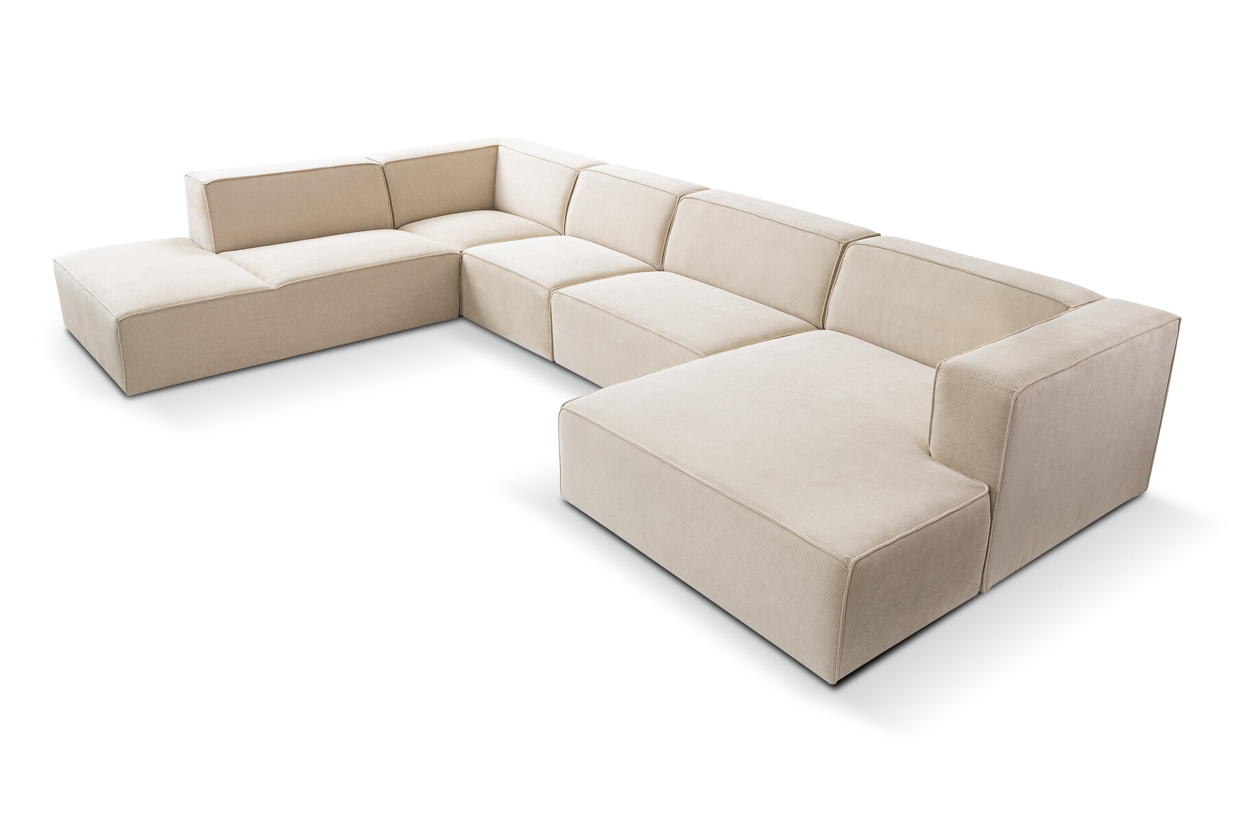 Boxspring Xpert - Ruime hoek-elementenbank - Orvieto