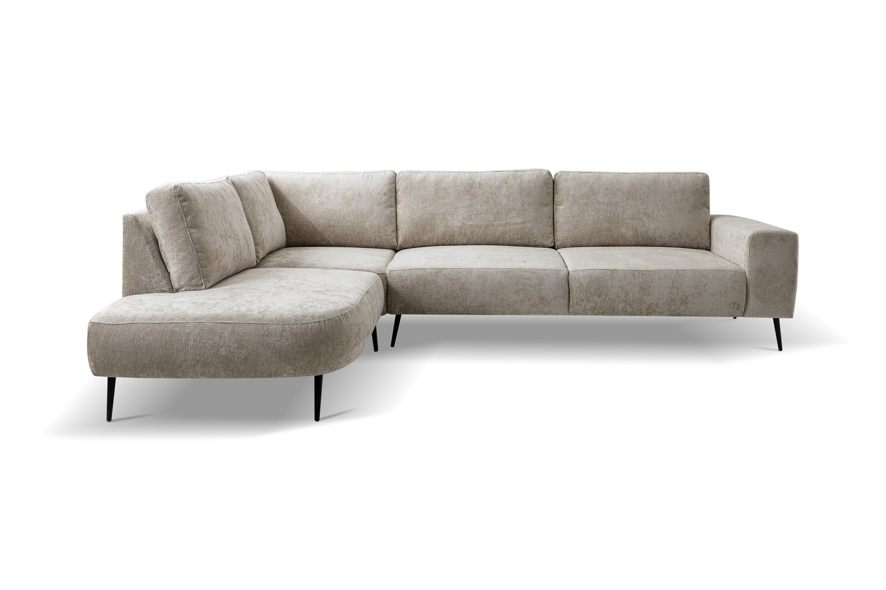 Boxspring Xpert - Ruime hoekbank met chaise longue - Bolzano