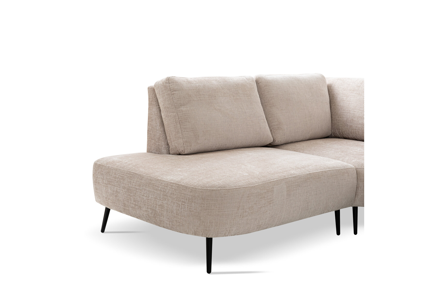 Boxspring Xpert - Ruime hoekbank met chaise longue - Bolzano