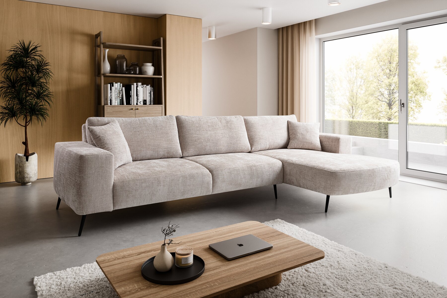 Boxspring Xpert - Compacte hoekbank - Bolzano