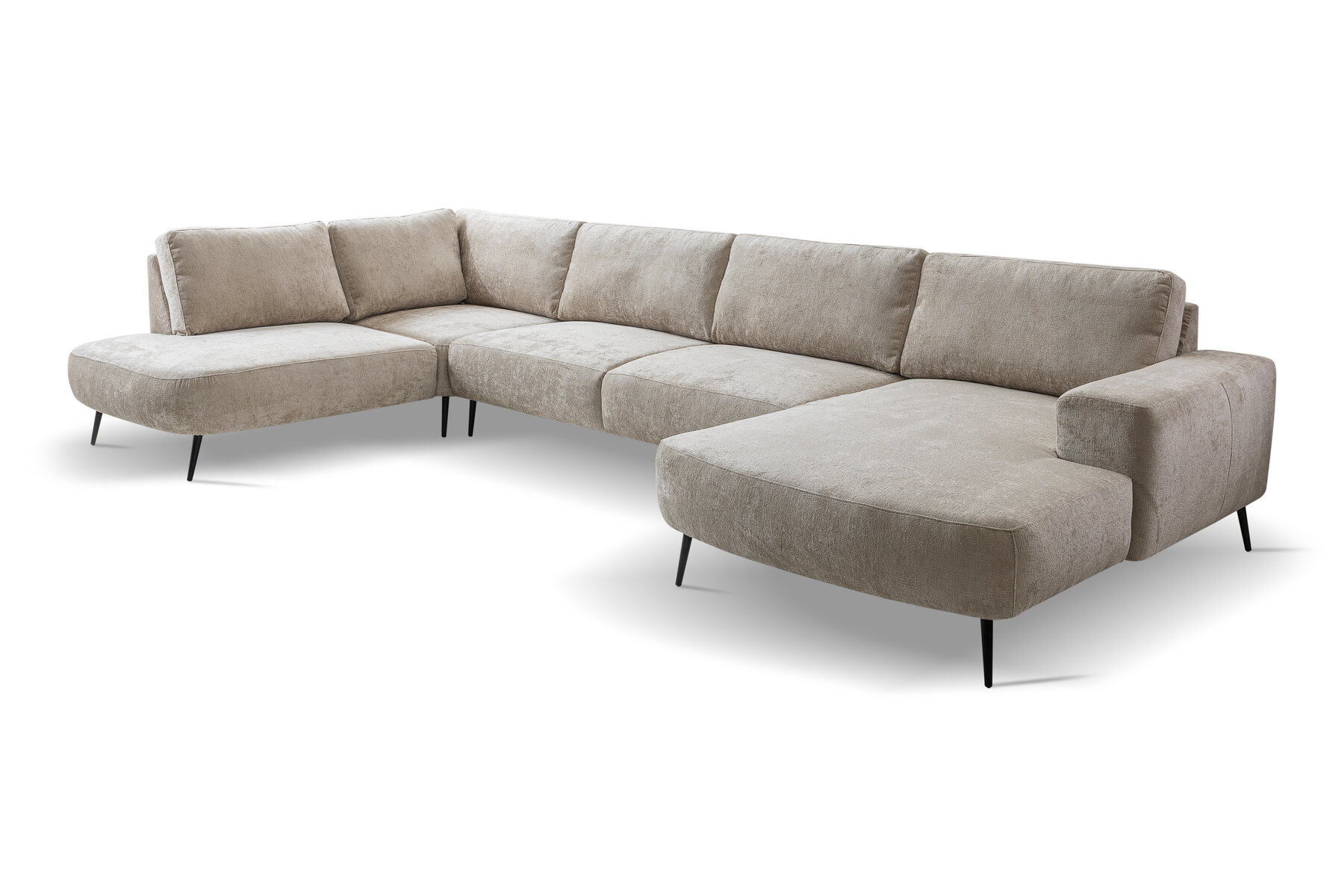 Boxspring Xpert - U-vormige hoekbank - Bolzano