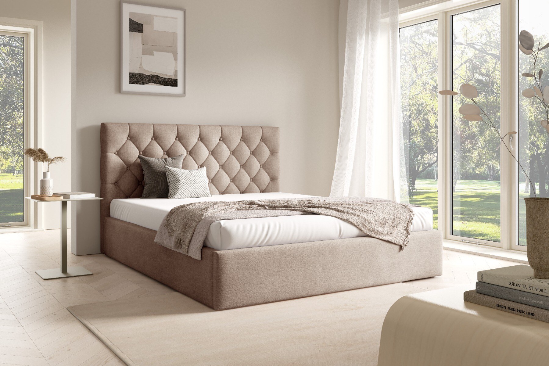Boxspring Xpert - Ledikant met opbergruimte Marbella