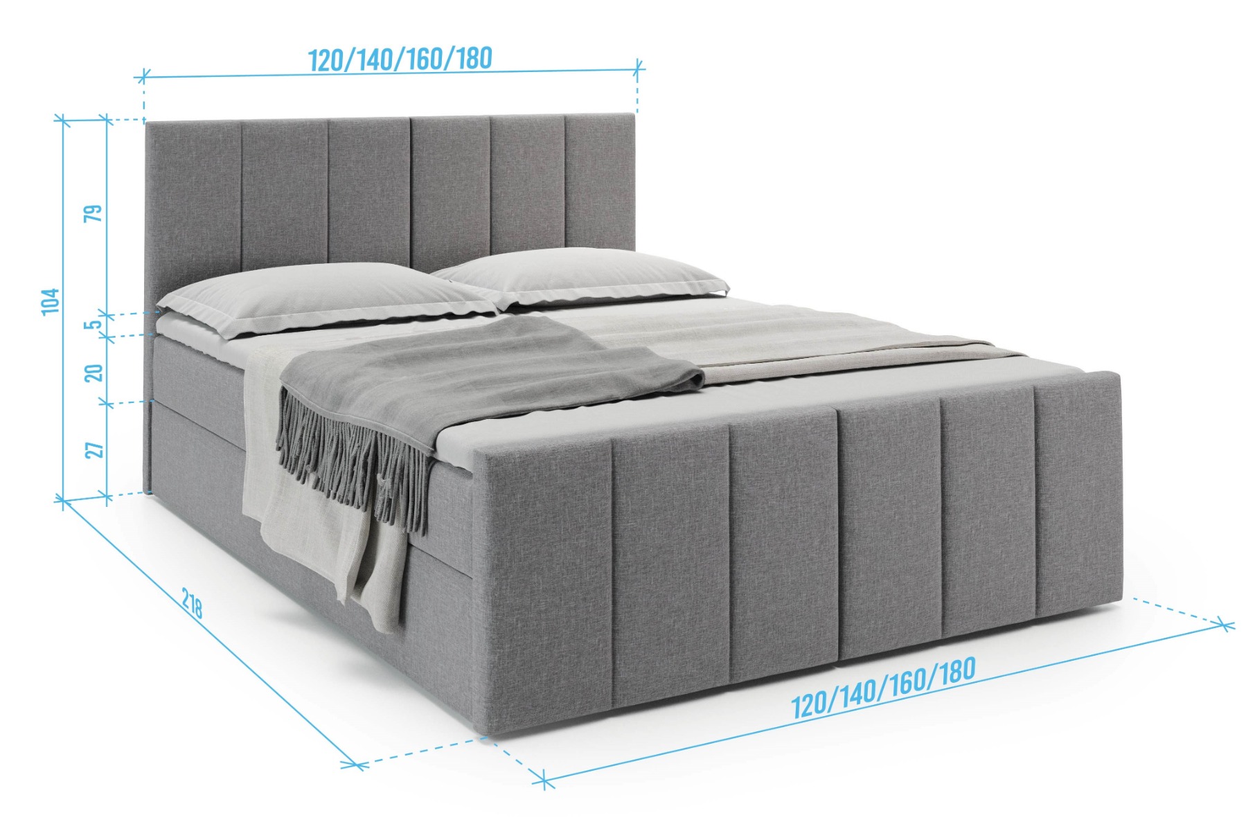 Boxspring Xpert - Boxspring met Opbergruimte Parijs
