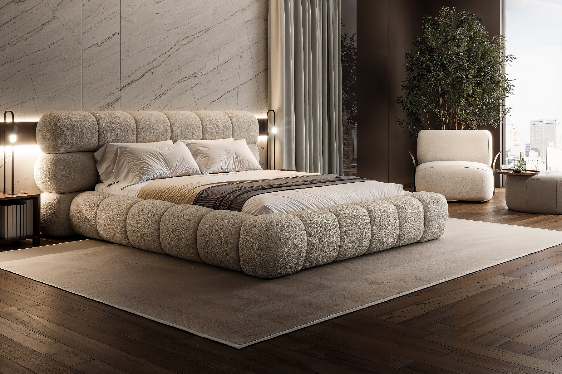 Senge med opbevaringsplads Asolo main product photo