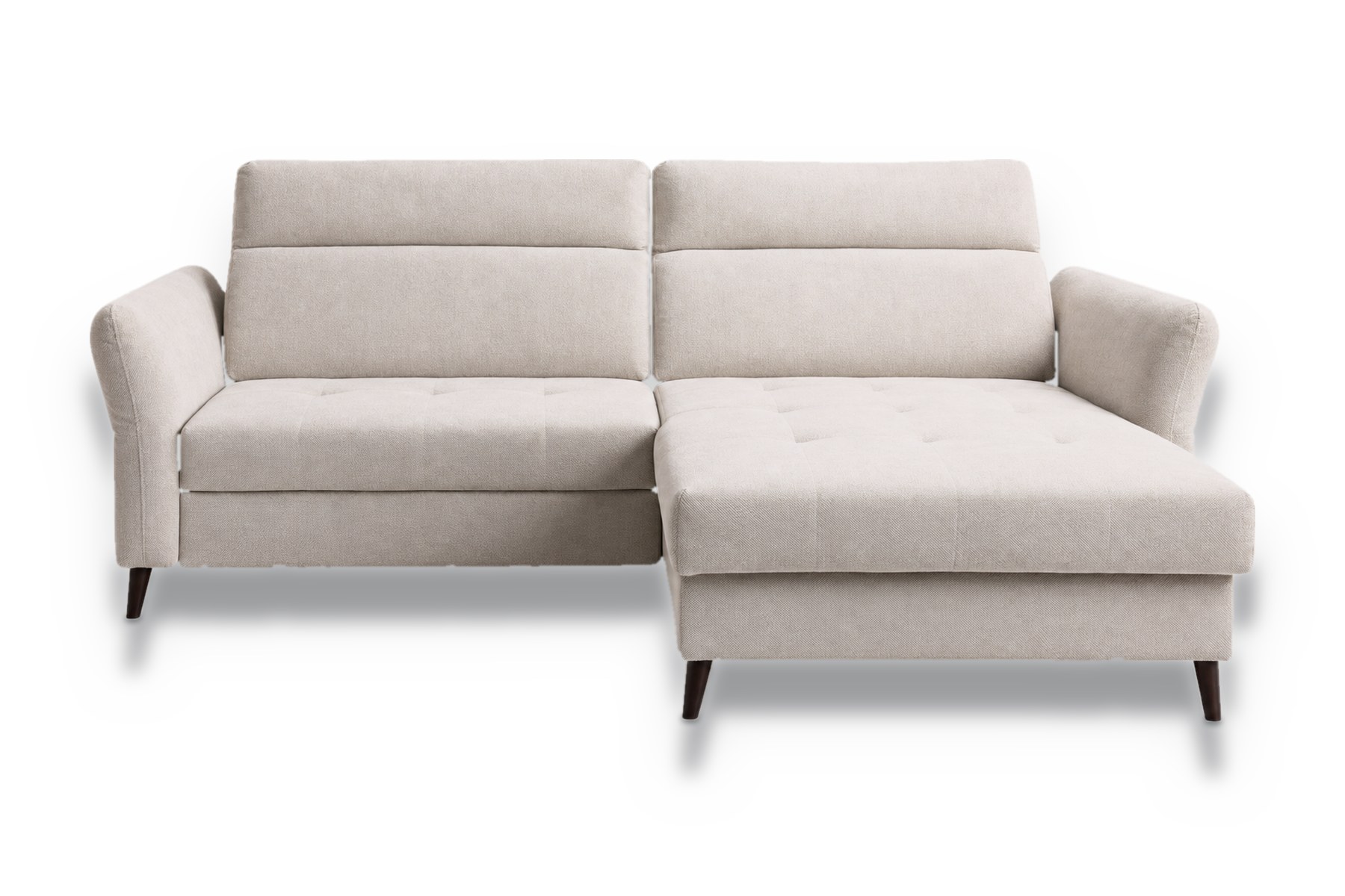 Boxspring Xpert - Hoekslaapbank met opbergruimte - Gubbio