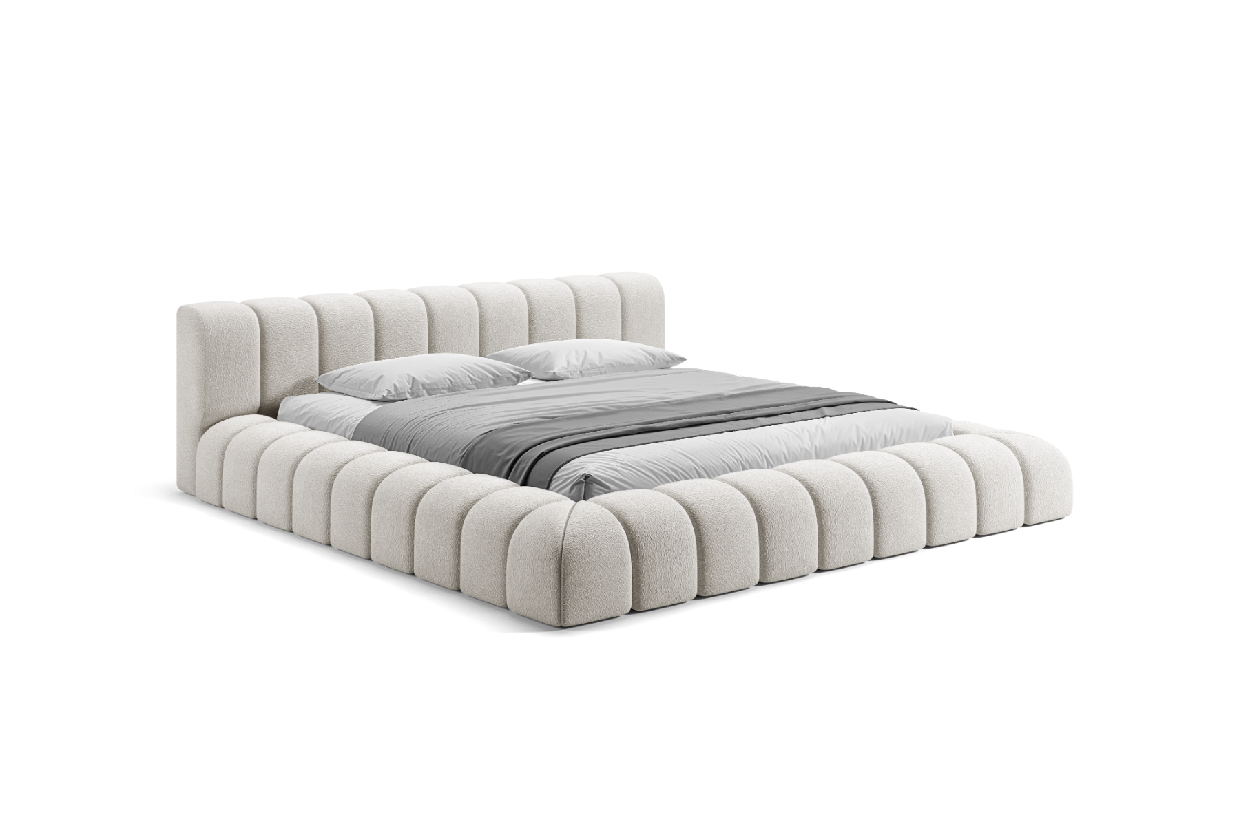 Ledikant Adore Design Bed - 180x200 cm - Quelle 01 Wit - Geen matras - Geen topper - Aanbieding 6033 main product photo