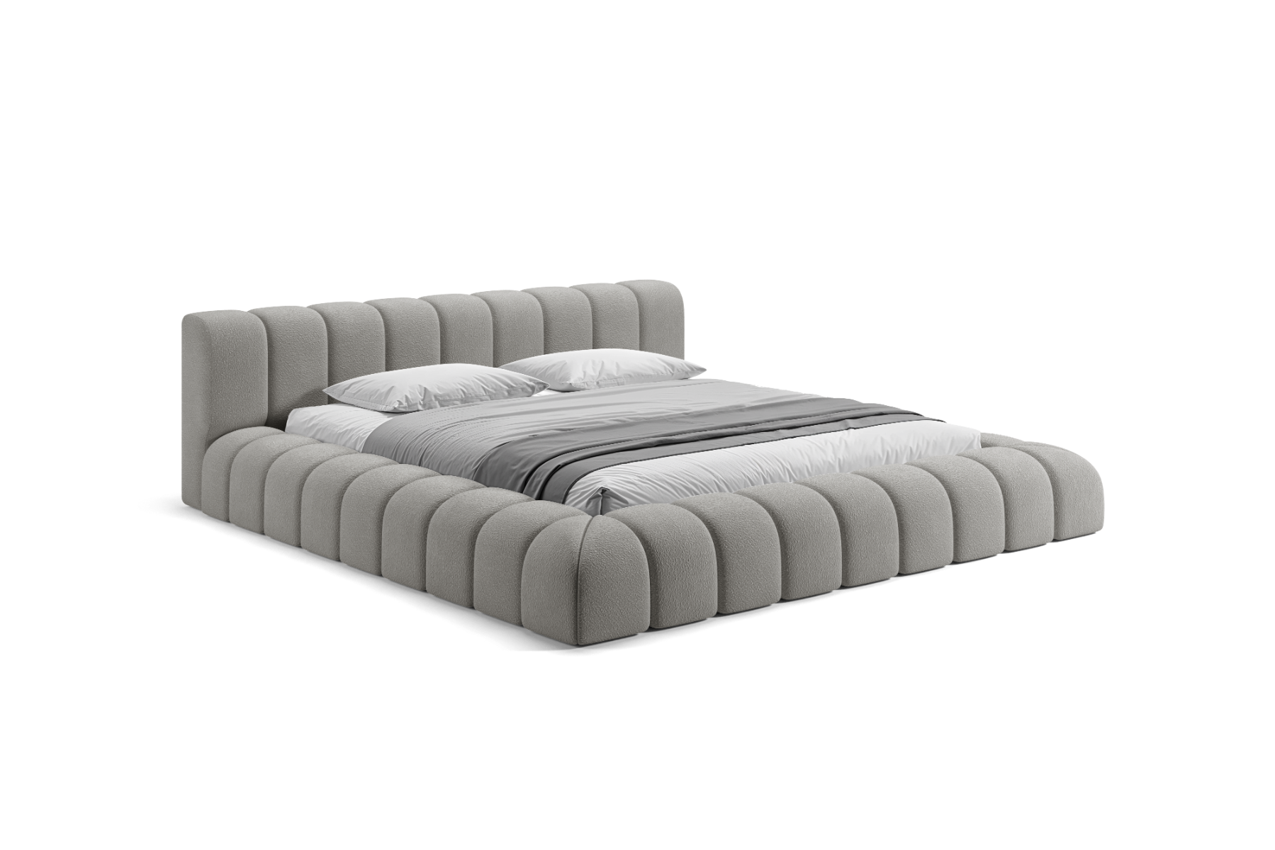 Ledikant Siena inclusief matras en topper - 180x200 cm