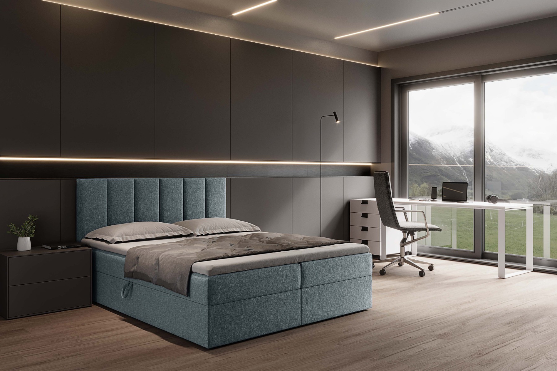 Boxspringbett mit Bettkasten Madrid main product photo
