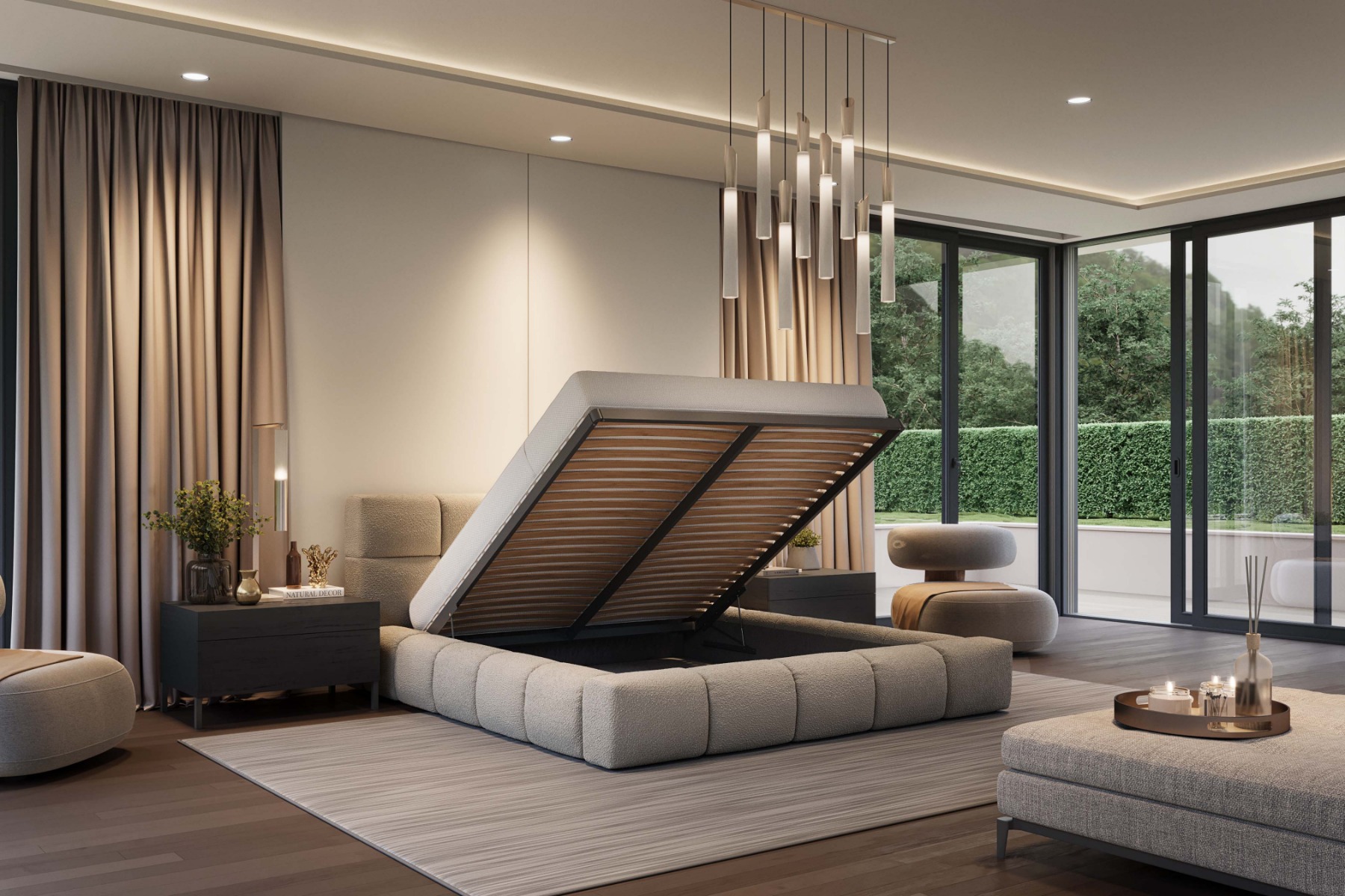 Boxspring Xpert - Ledikant met opbergruimte Milaan | Cloud bed