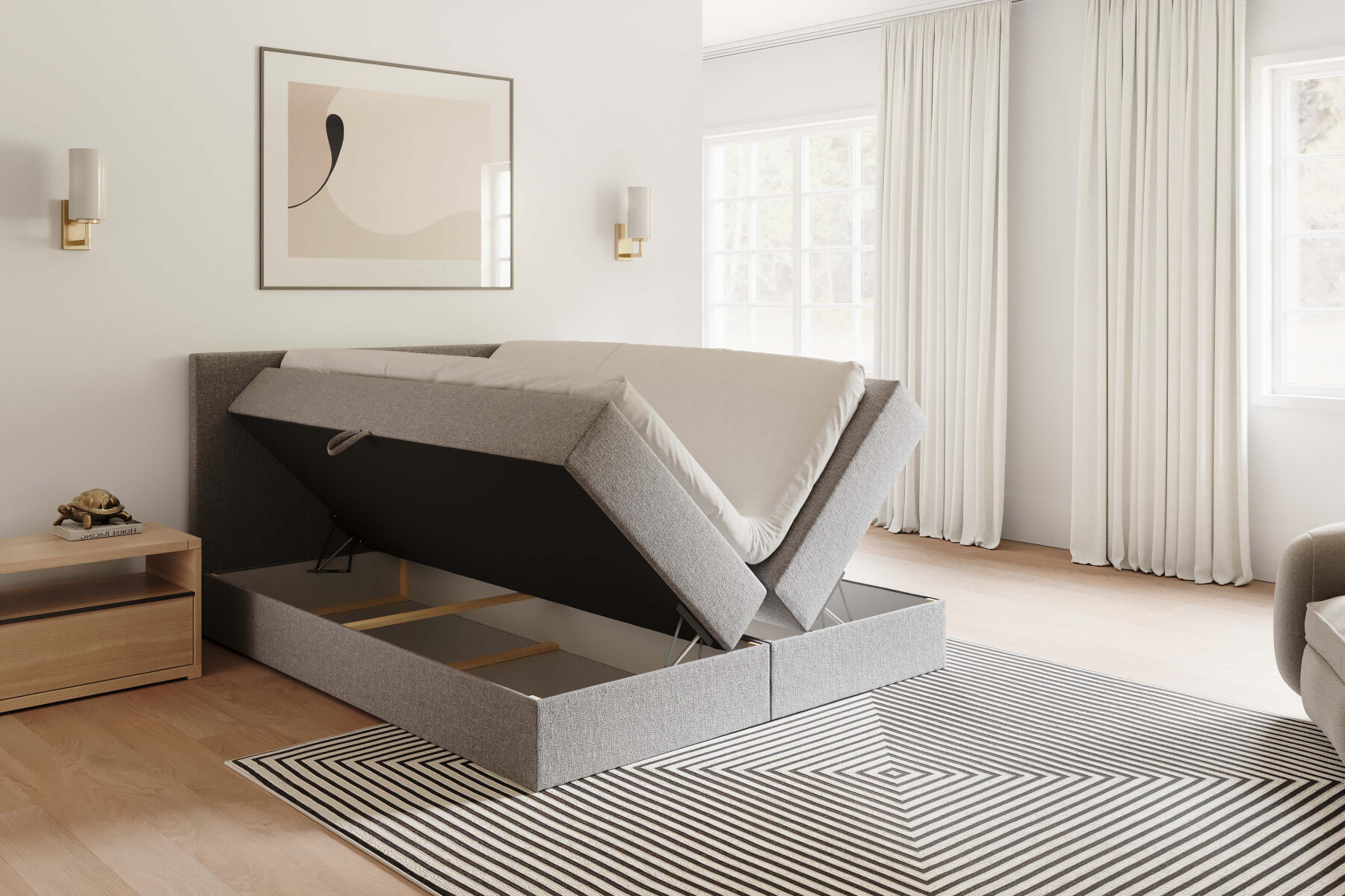 Boxspring Xpert - Boxspring met Opbergruimte Amsterdam