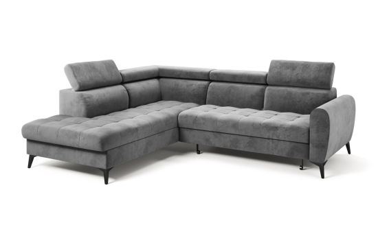 Ecksofa mit Récamiere und Stauraum rechts – Toronto