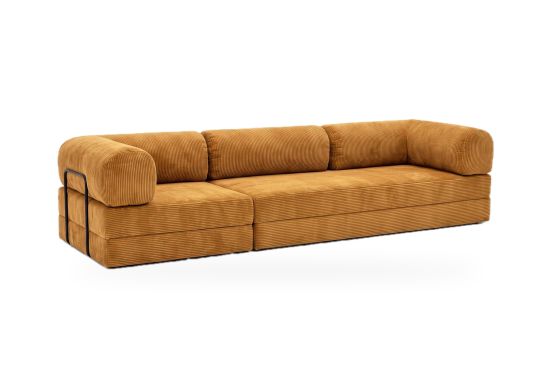 3-Sitzer Schaum-Schlafsofa – Rimini
