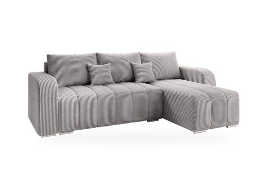 Ecksofa mit Schlaffunktion und Stauraum – Brescia
