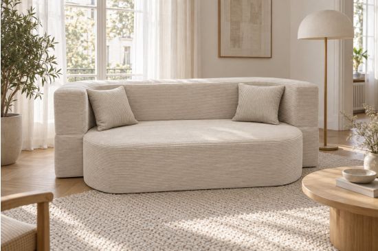 2-Sitzer-Schlafsofa 'Como'