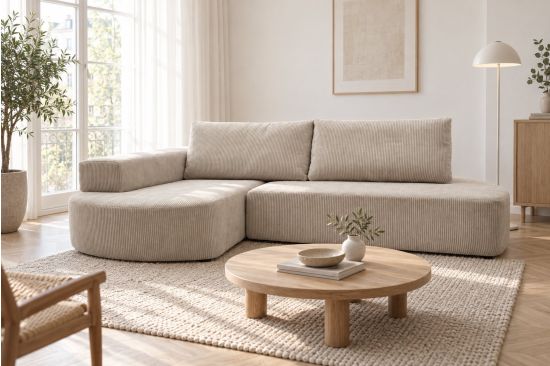 3-Sitzer-Ecksofa 'Lucca'