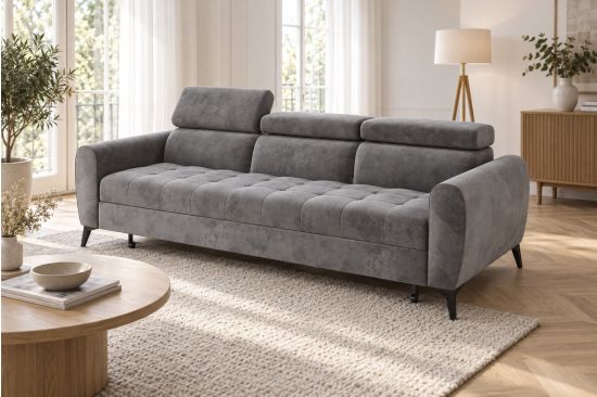 3-Sitzer Schlafsofa mit verstellbaren Kopfstützen – Toronto