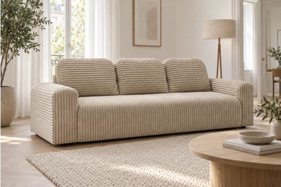 3-Sitzer Schlafsofa mit Stauraum – Siena