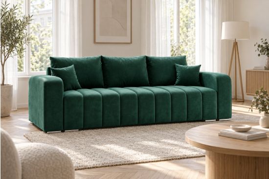 3-Sitzer Schlafsofa mit Stauraum – Brescia