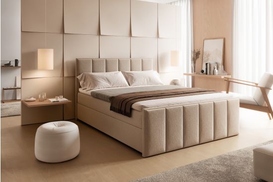 Boxspring met Opbergruimte Chicago