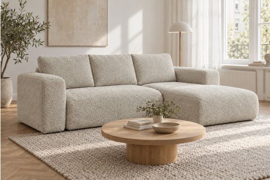 Schlafsofa mit Chaise Longue – Salvador
