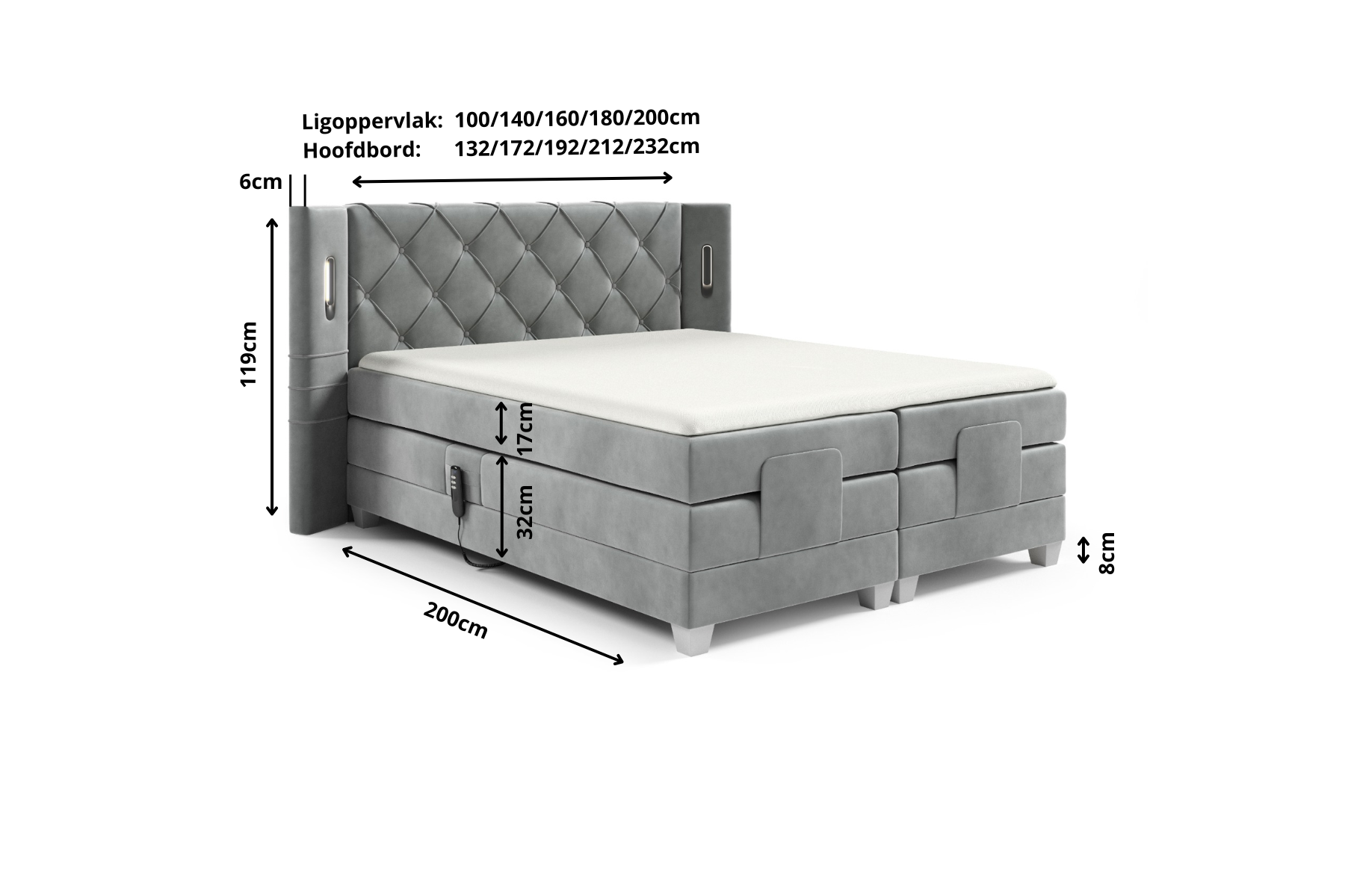 Boxspring Xpert - Elektrische Boxspring Dream