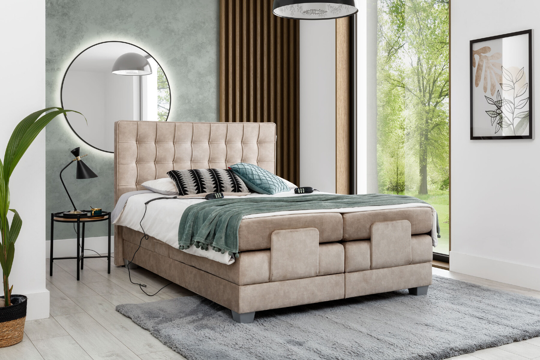 Elektrisches Boxspringbett Play main product photo
