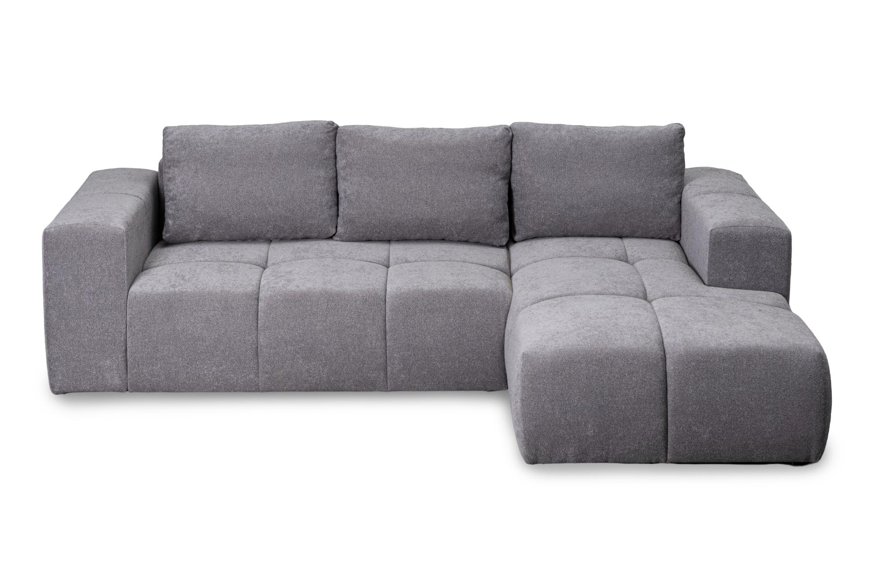 Boxspring Xpert - Hoekslaapbank met chaise longue en opbergruimte - Turijn
