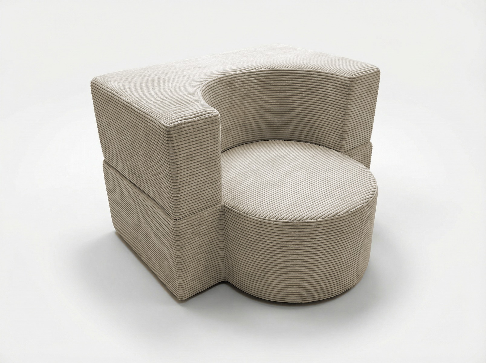 Modulares 2-Sitzer-Schlafsofa 'Pisa'