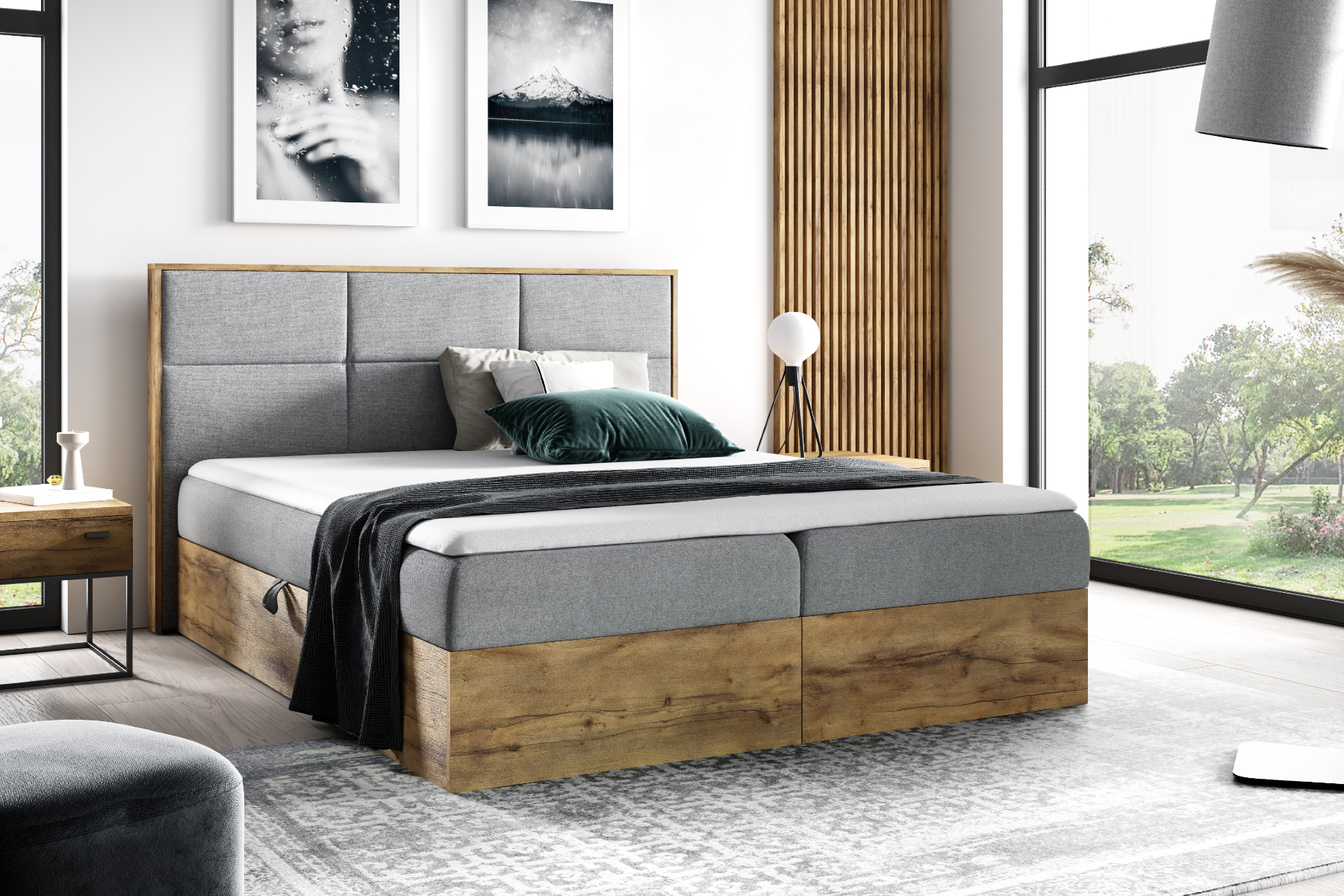 Boxspring met opbergruimte Halmstad main product photo
