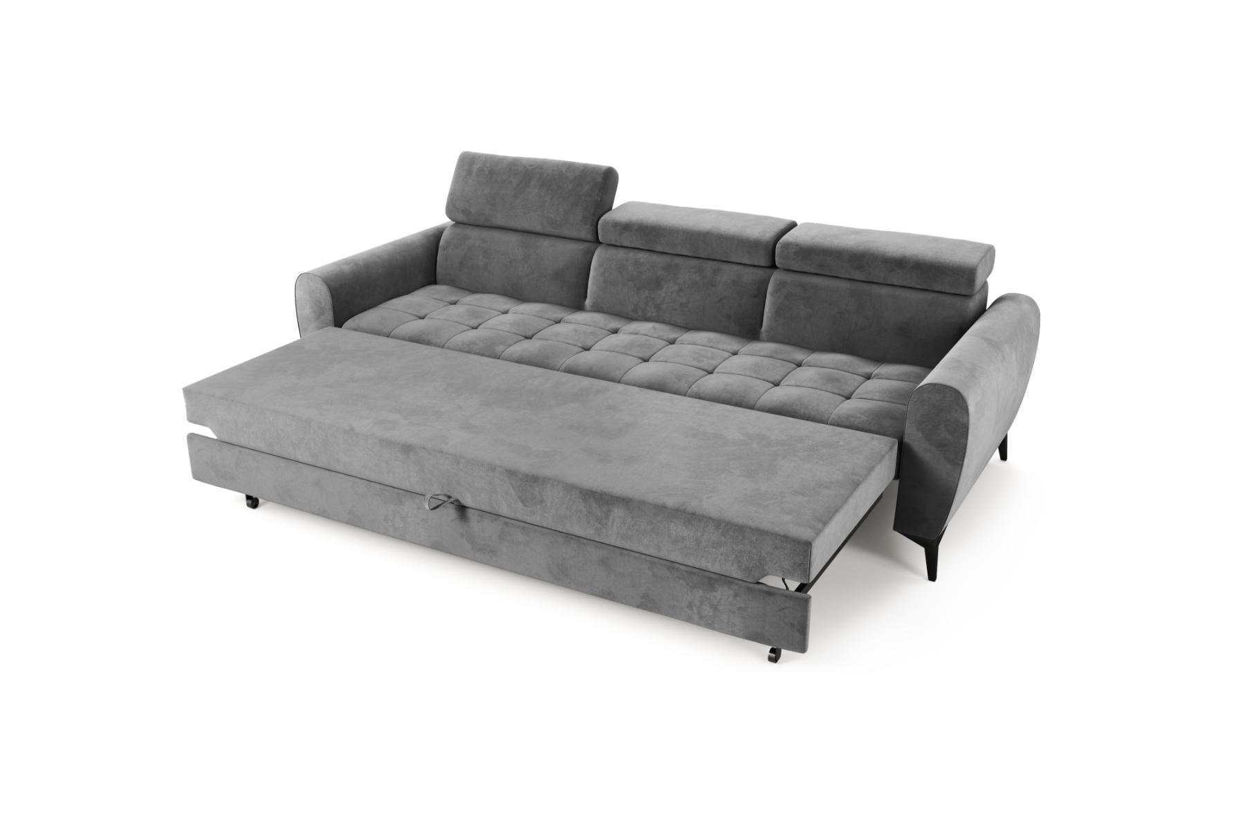 Boxspring Xpert - 3-zits slaapbank met verstelbare hoofdsteunen - Toronto