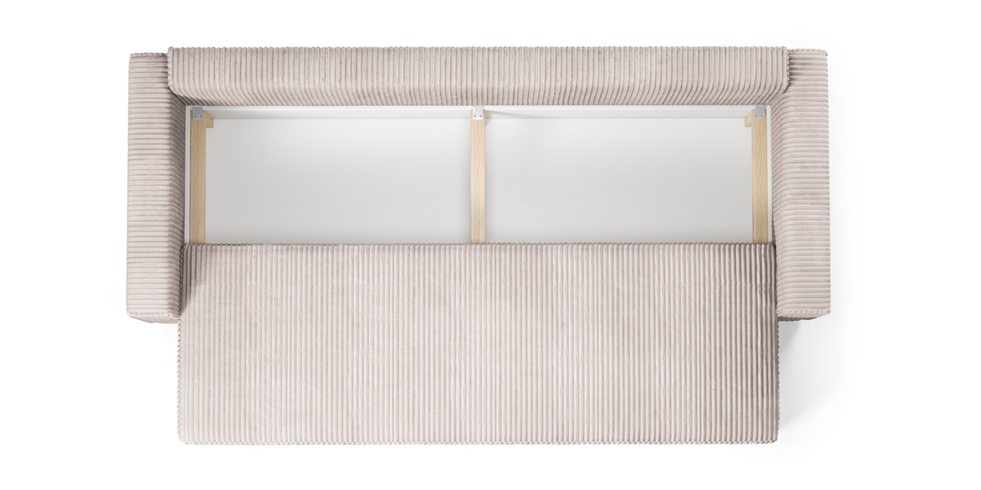Boxspring Xpert - Barcelona - 2-zits slaapbank met opbergruimte