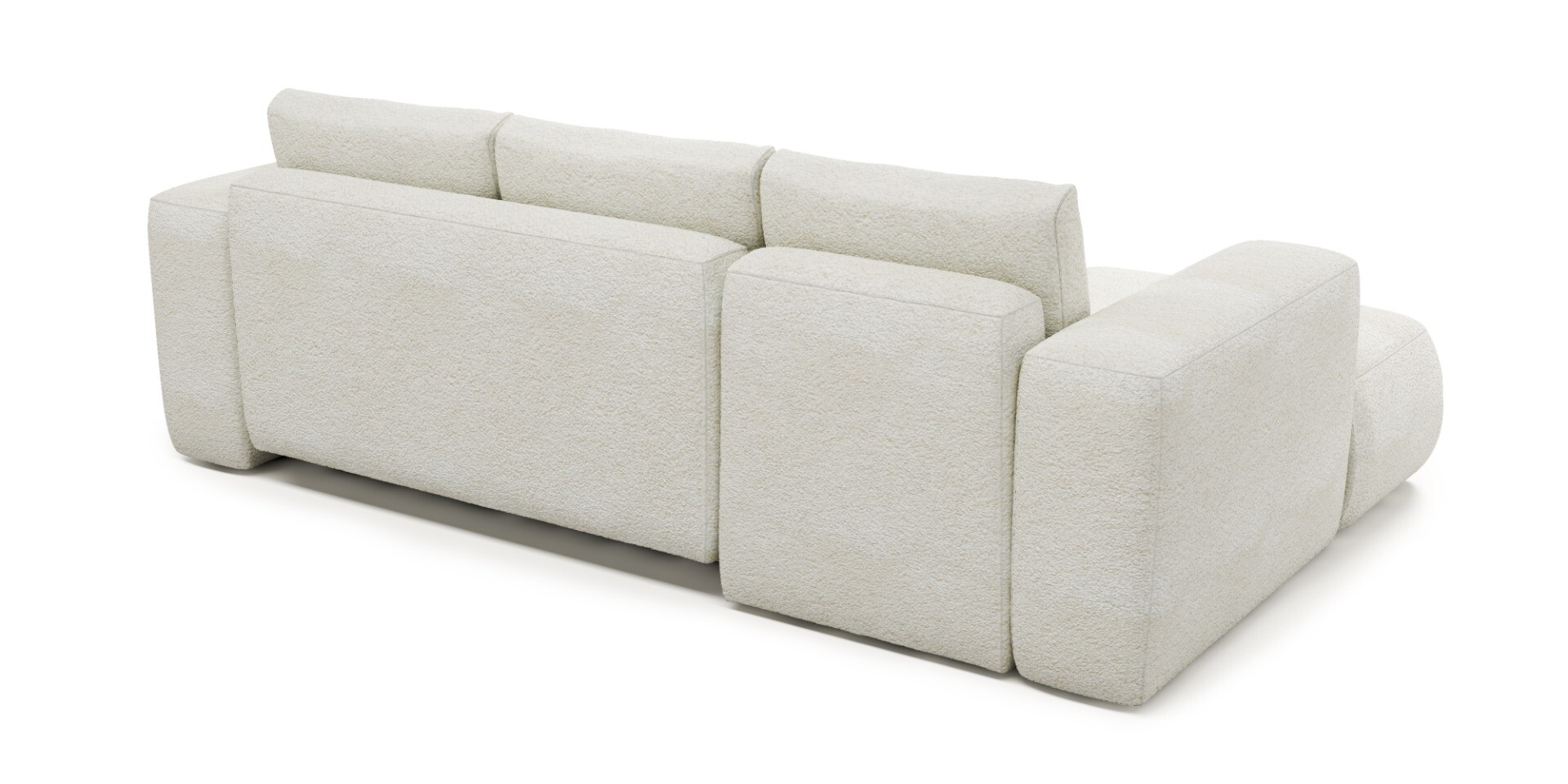 Boxspring Xpert - 3-zits Slaapbank met Chaise Longue - Salvador