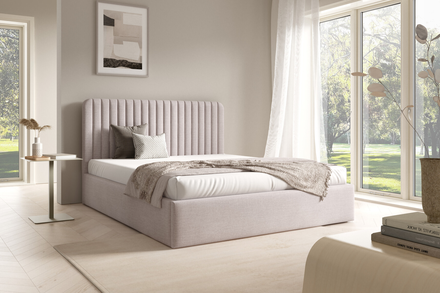 Bettgestell mit Stauraum Malaga