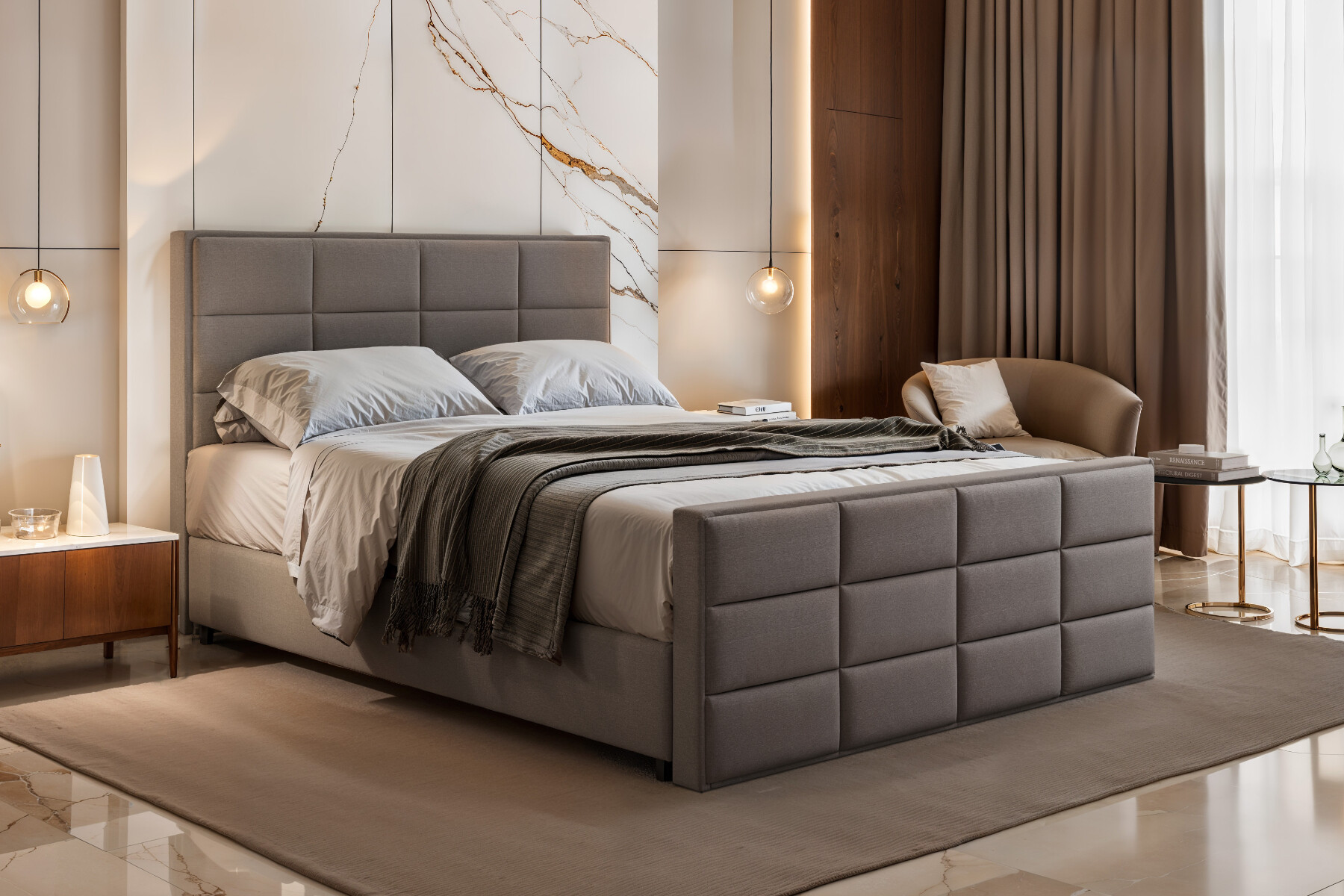 Boxspring met opbergruimte Lima main product photo