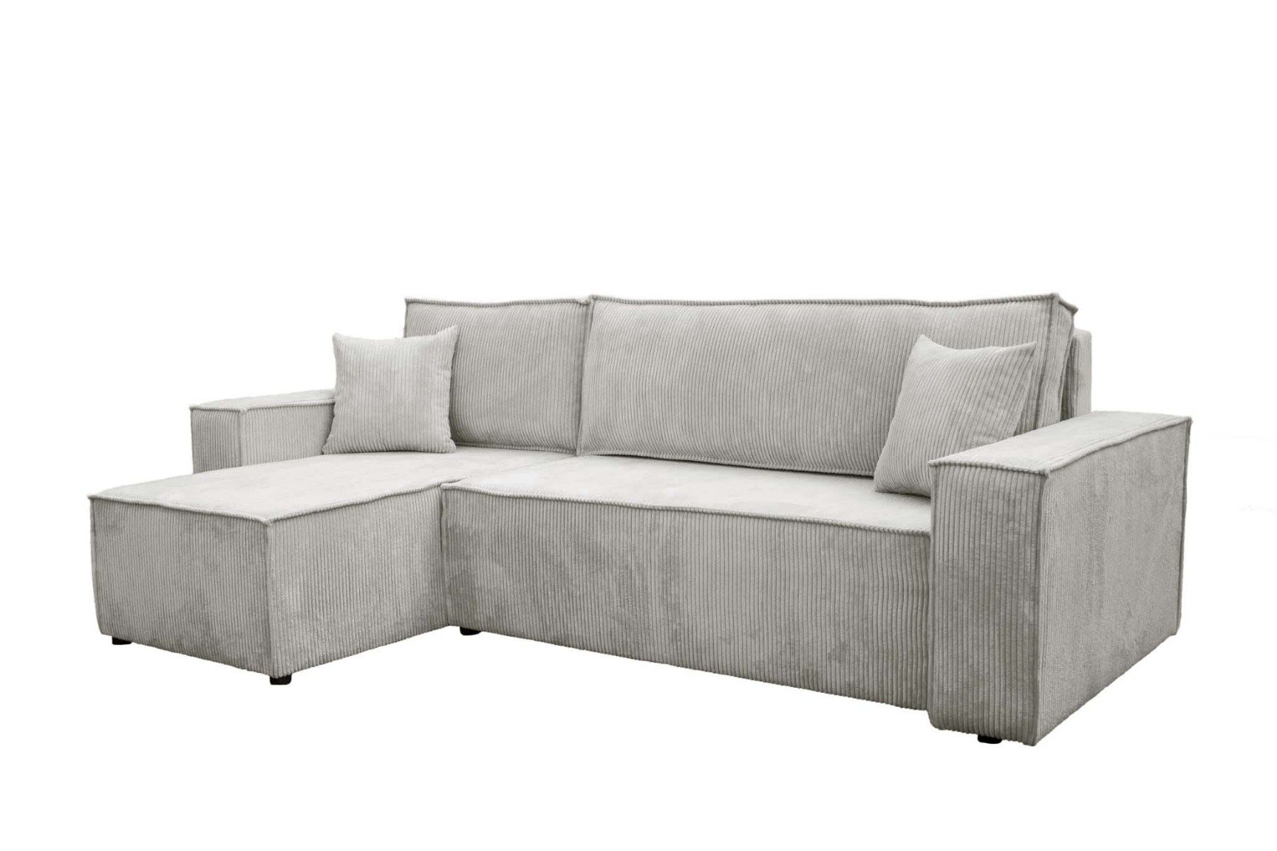 Barcelona - 3 zits slaapbank met opbergruimte - Lincoln 83 Zilvergrijs - Aanbieding - 3083 main product photo