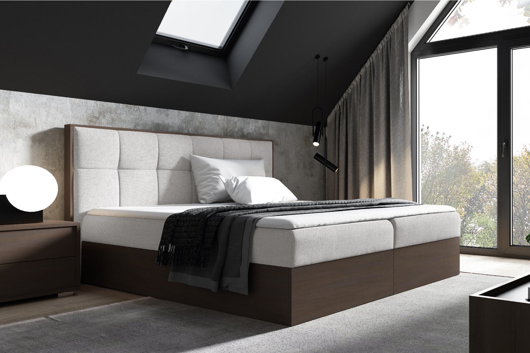 Boxspring met Opbergruimte Lund main product photo