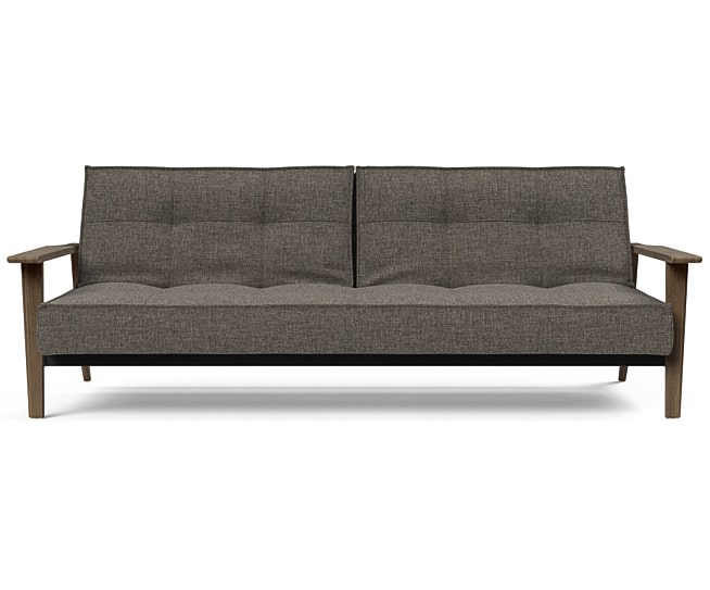 3-Sitzer Schlafsofa 'Innovation Splitback' mit Holzarmlehnen main product photo