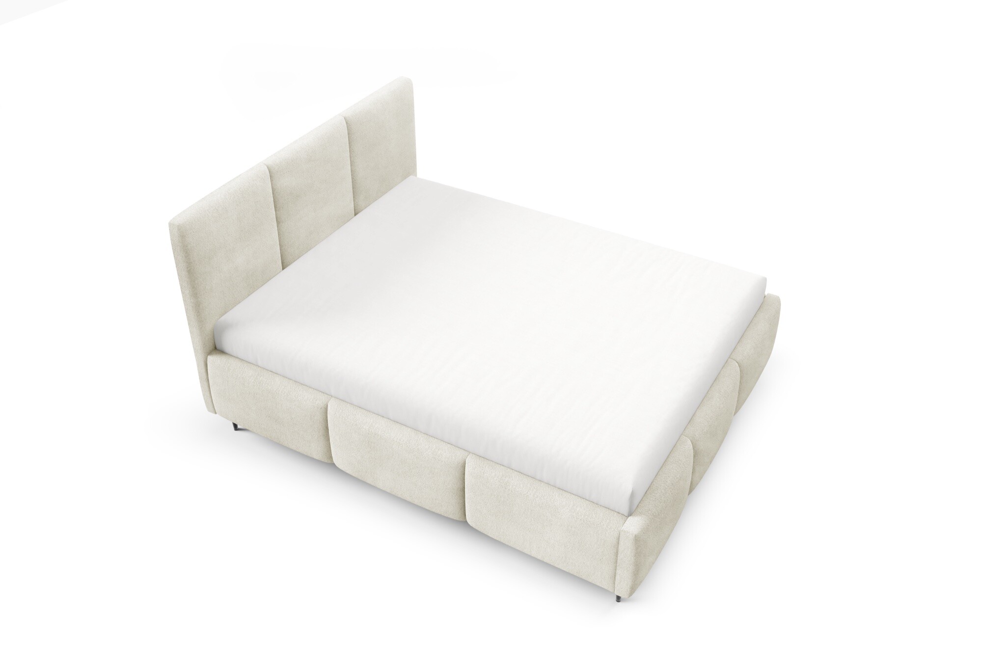 Boxspring Xpert - Ledikant met opbergruimte Merano op poten