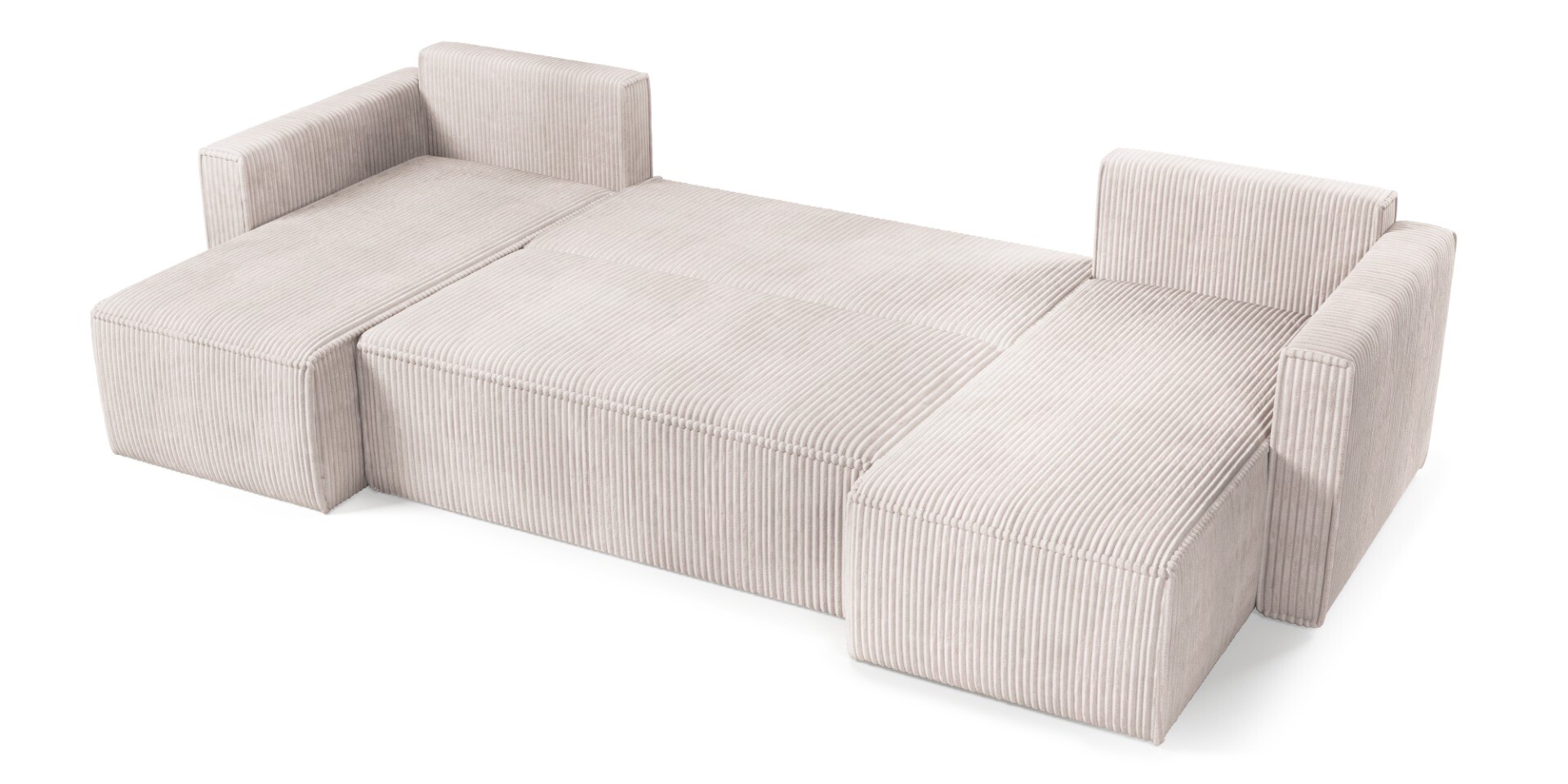 Boxspring Xpert - Barcelona - 4-zits slaapbank met opbergruimte