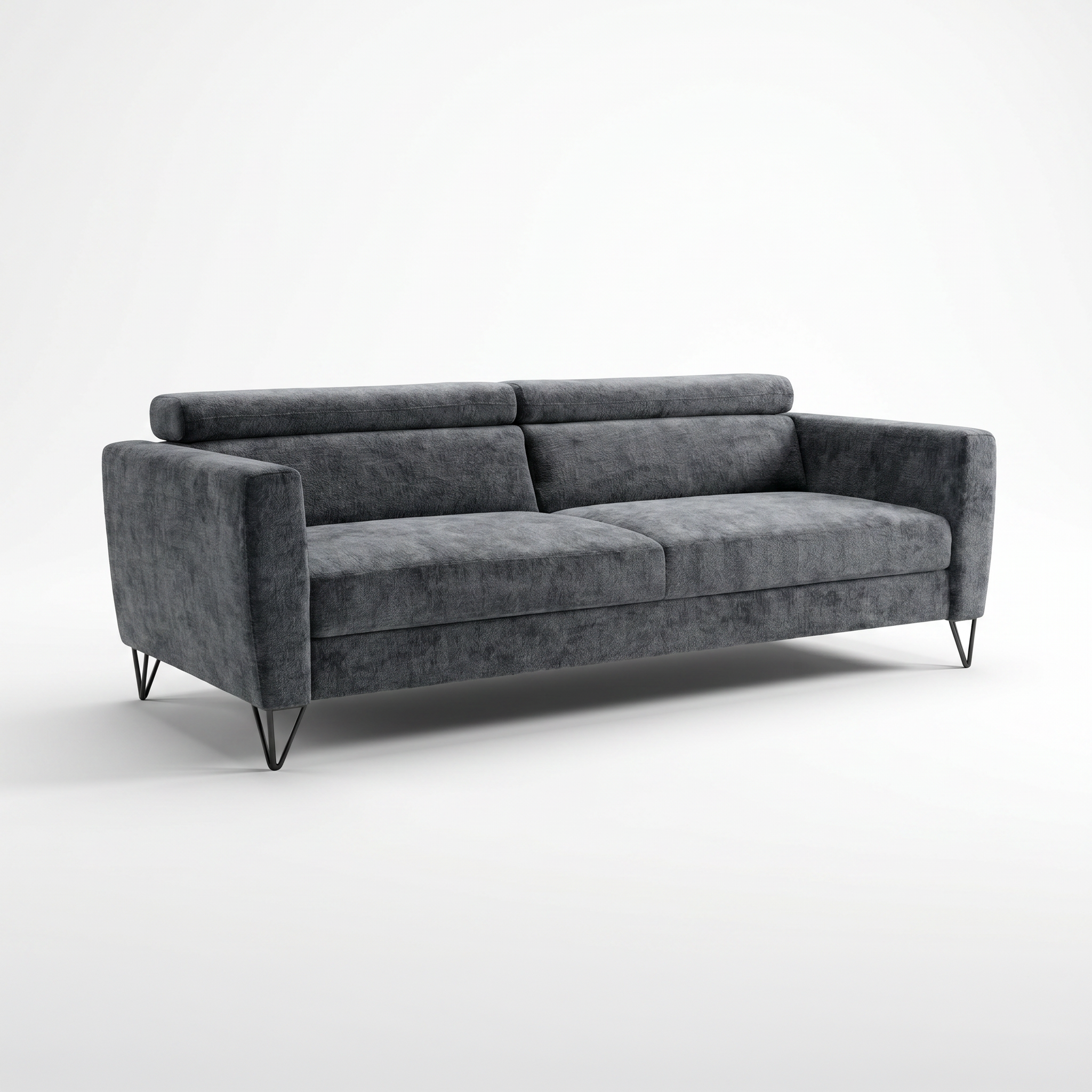 3-Sitzer Schlafsofa mit verstellbaren Kopfstützen – Perugia