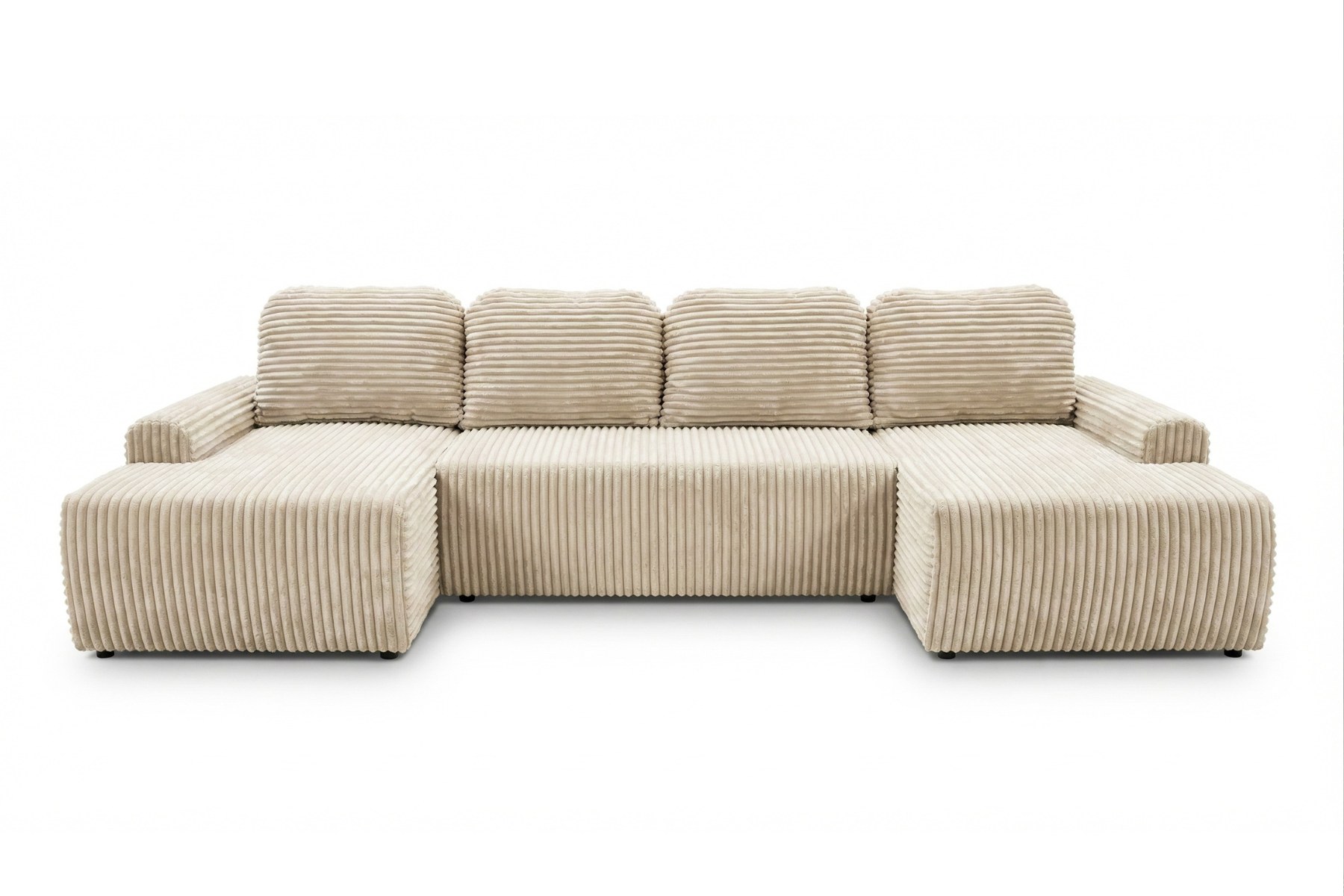 Boxspring Xpert - Hoekslaapbank U-vorm met opbergruimte - Siena