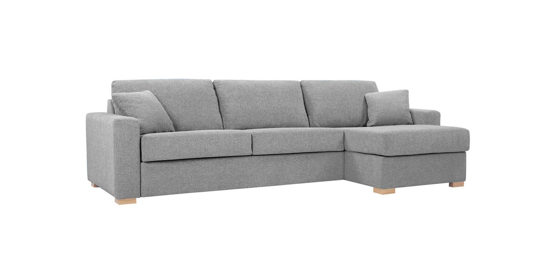 Großes Schlafsofa 'Royal Comfort' mit Ottomane und Stauraum  main product photo