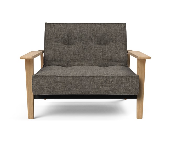 1-zits Slaapfauteuil ‘Innovation Splitback’ met armleuningen