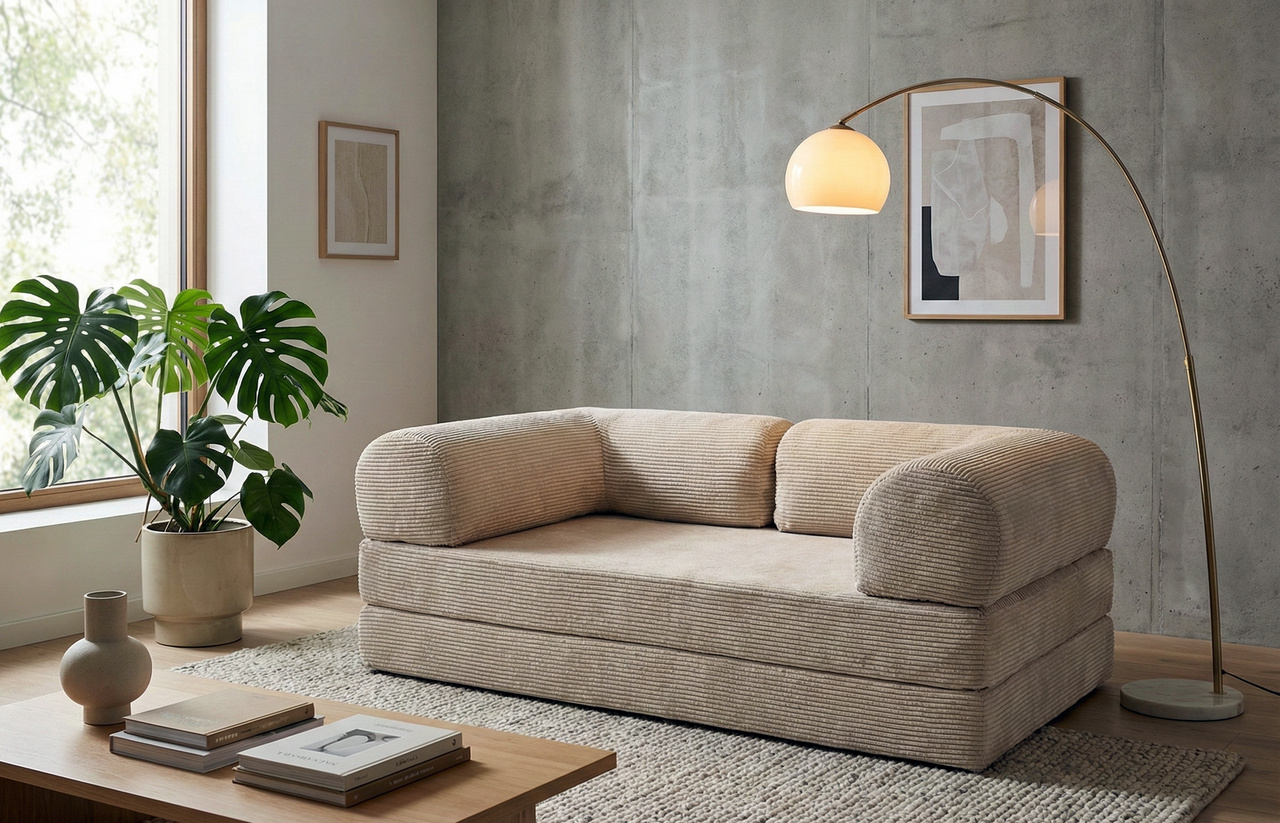 2-Zits Futon Slaapbank 'Nara'