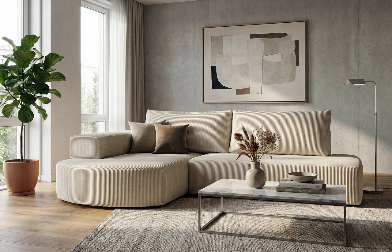 3-Zits Hoekbank 'Lucca'