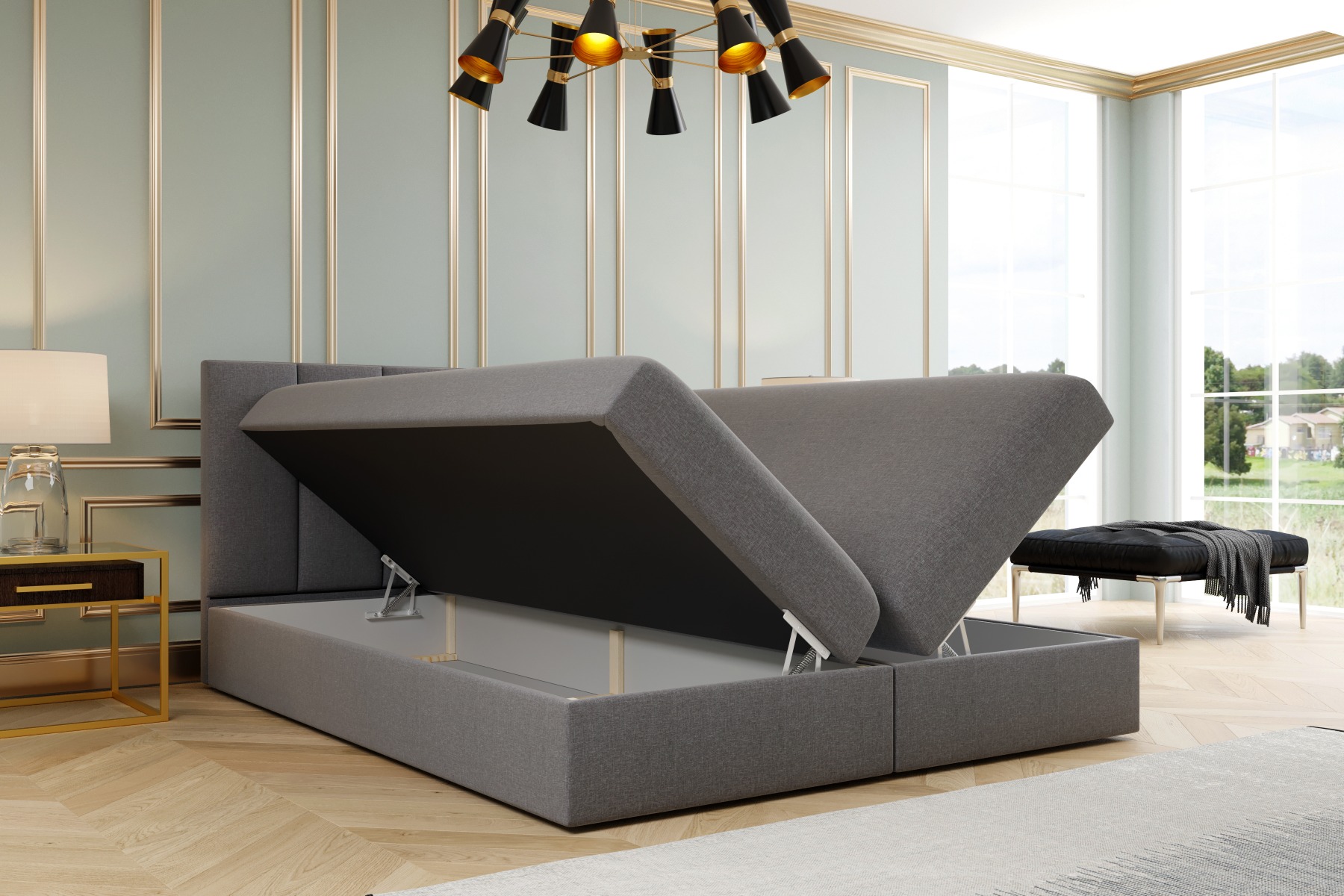 Boxspring Xpert - Boxspring Met Opbergruimte Madrid